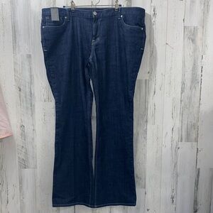 0309 Mossimo Classic Blue Bootcut Jeans